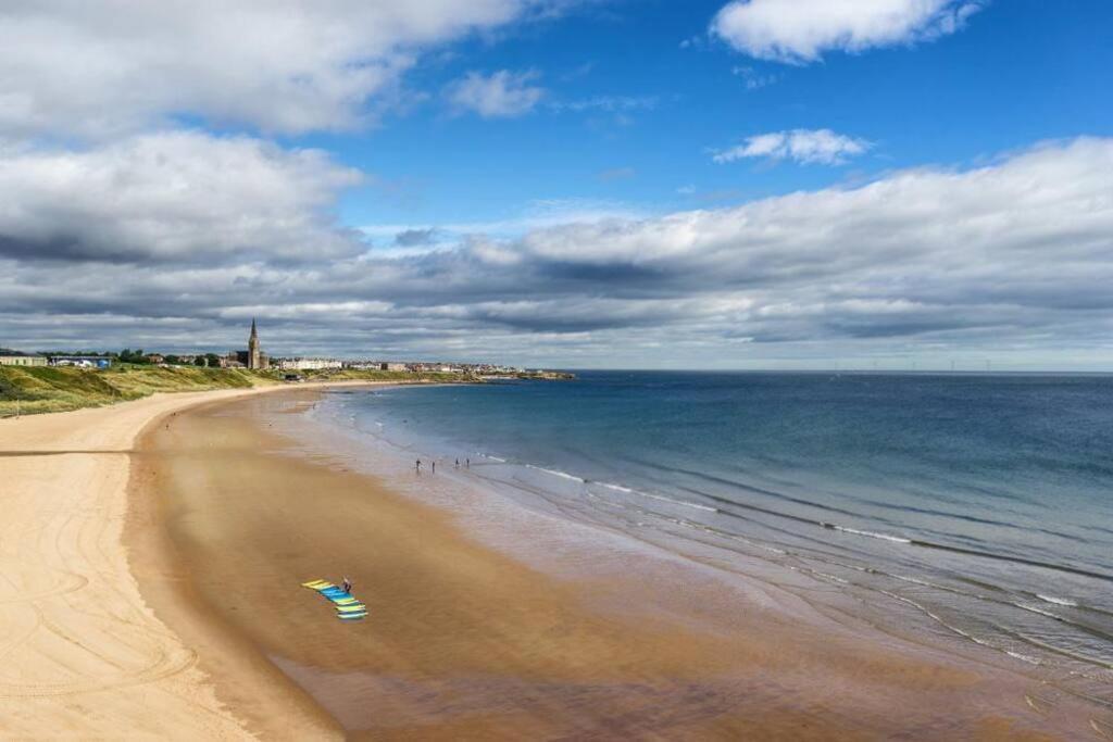 Hightide Seaside Apartment With Beach & Spanish City Views Whitley Bay Exterior foto