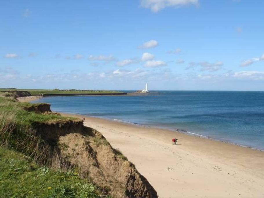 Hightide Seaside Apartment With Beach & Spanish City Views Whitley Bay Exterior foto